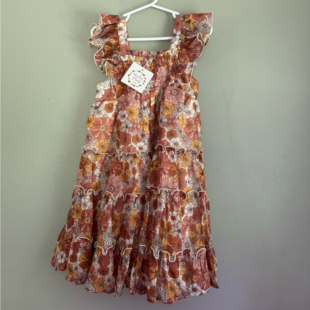 Cheeky Plum NWT floral dress - girls 6
